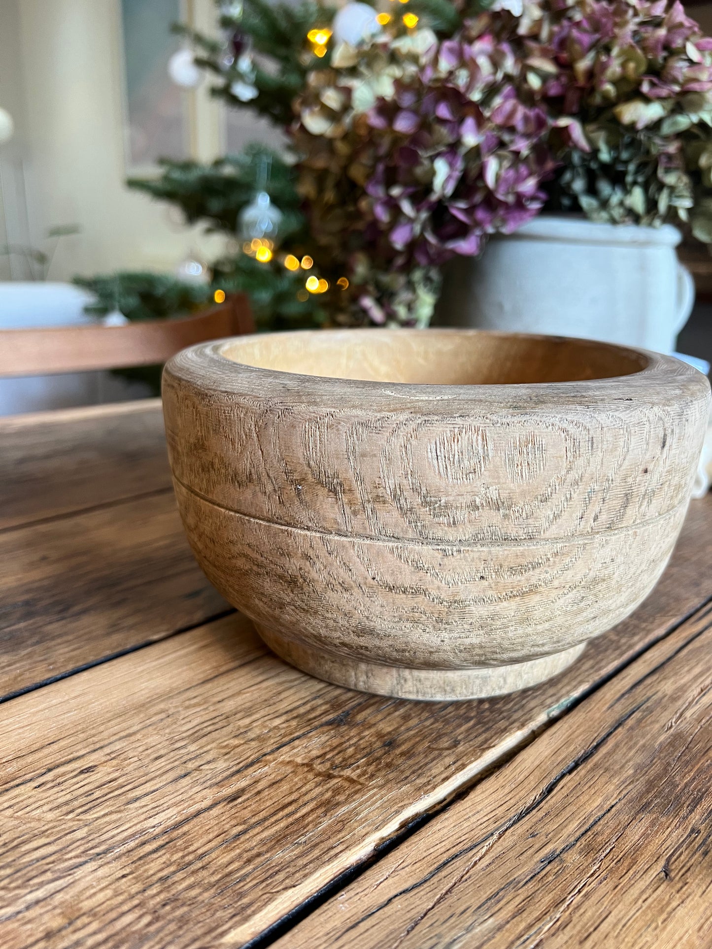 Bol en bois tourné, à utilisé comme pilon, coupelle à fruits, en décoration , etc.