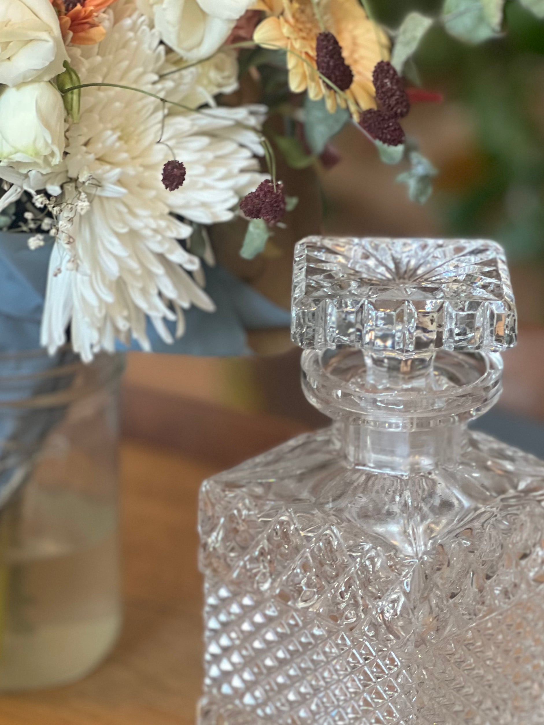 Carafe à whisky, le bouchon n'est pas d'origine.