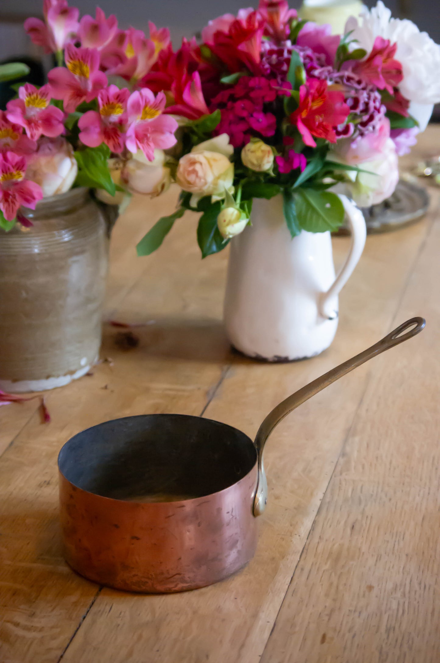 Pour préparer vos meilleures pâtes à la truffe, LA casserole en cuivre pour manger chez Big mamma tous les jours.