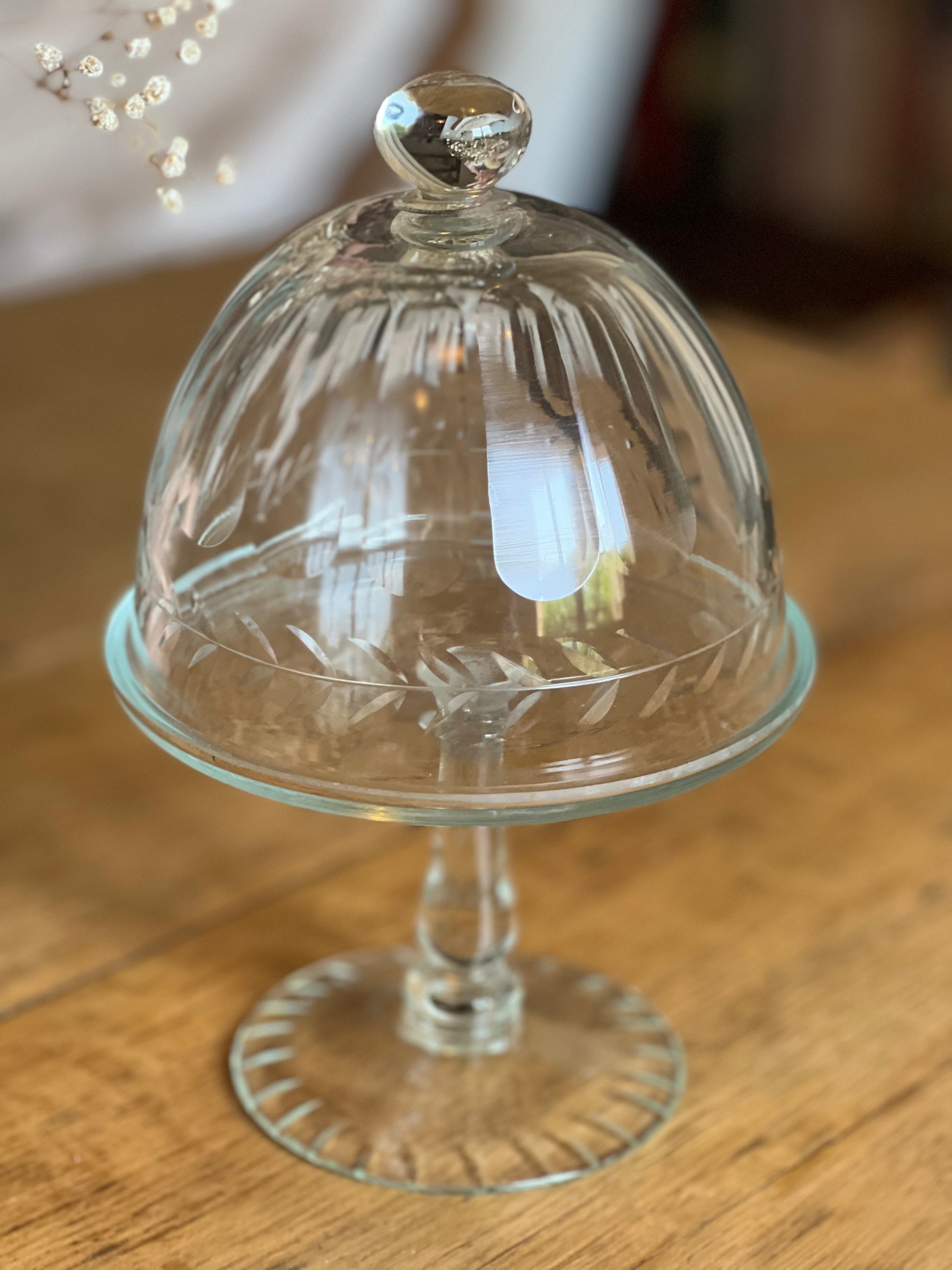 Petite cloche en verre, superbe état.
