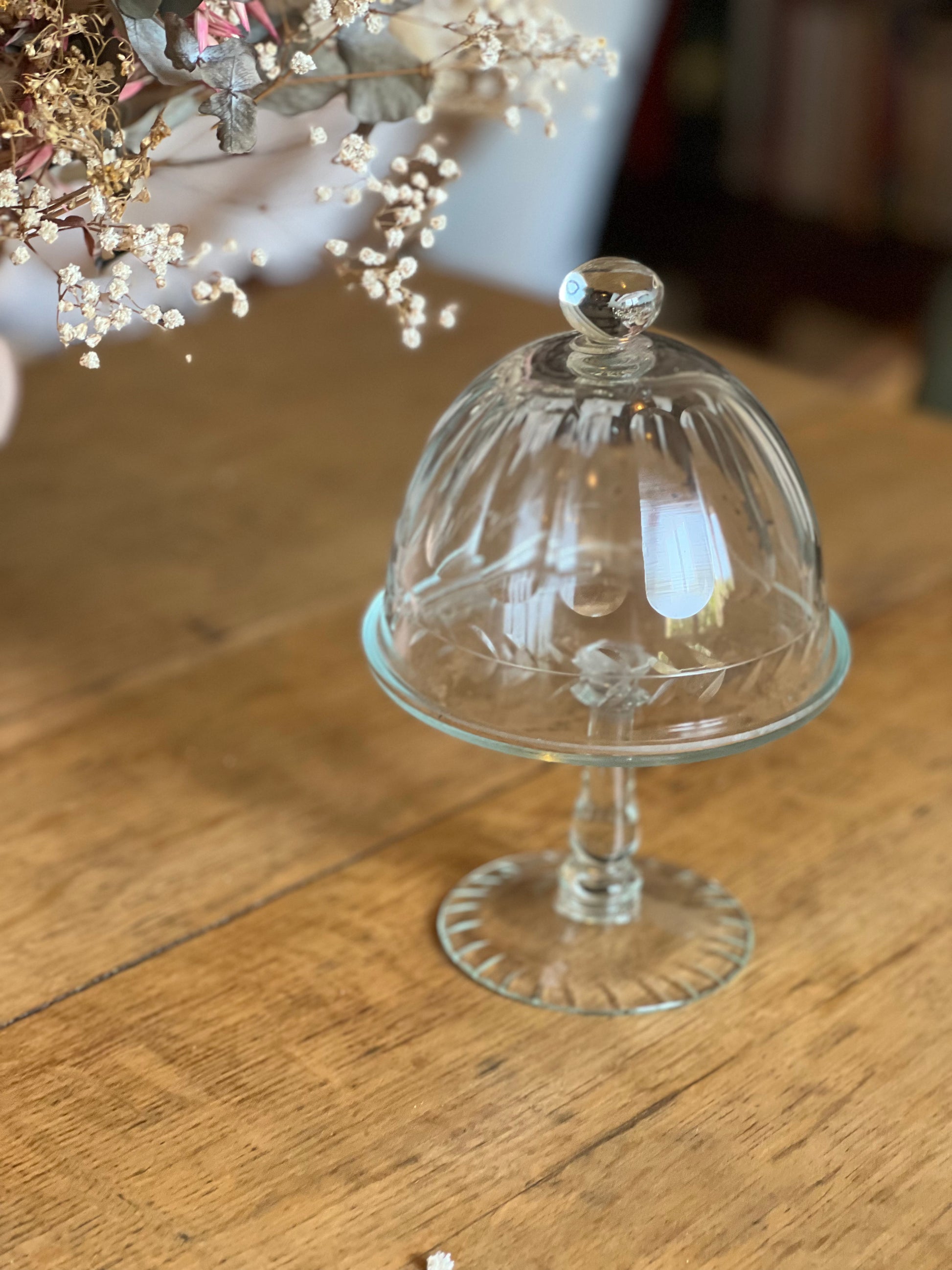 Petite cloche en verre, superbe état.