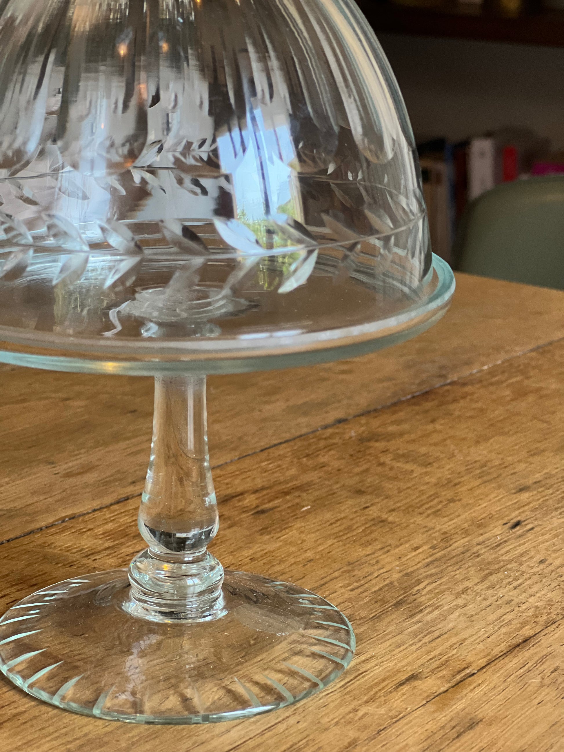 Petite cloche en verre, superbe état.