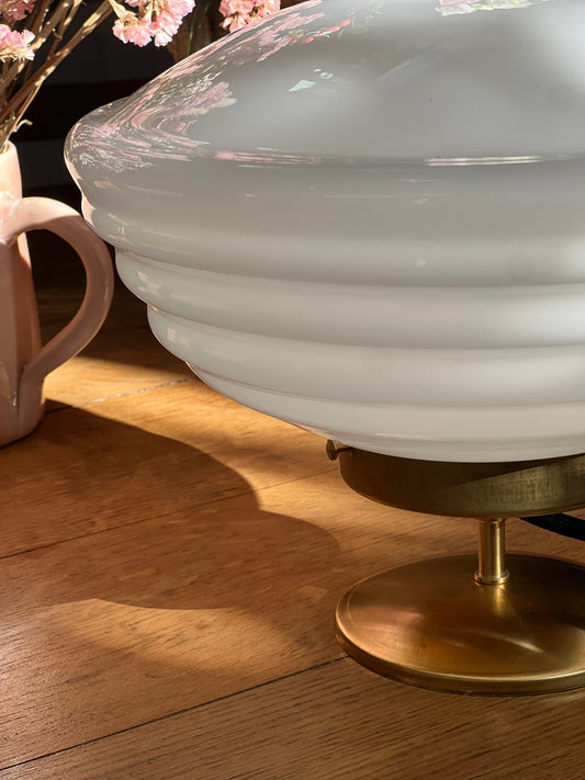 Lampe à poser, douille e27, création unique, électricité neuve.