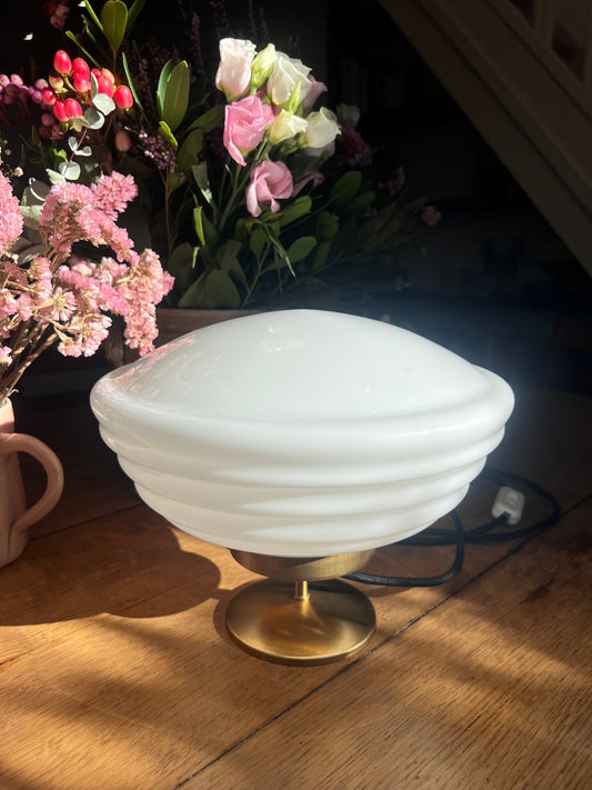 Lampe à poser, douille e27, création unique, électricité neuve.