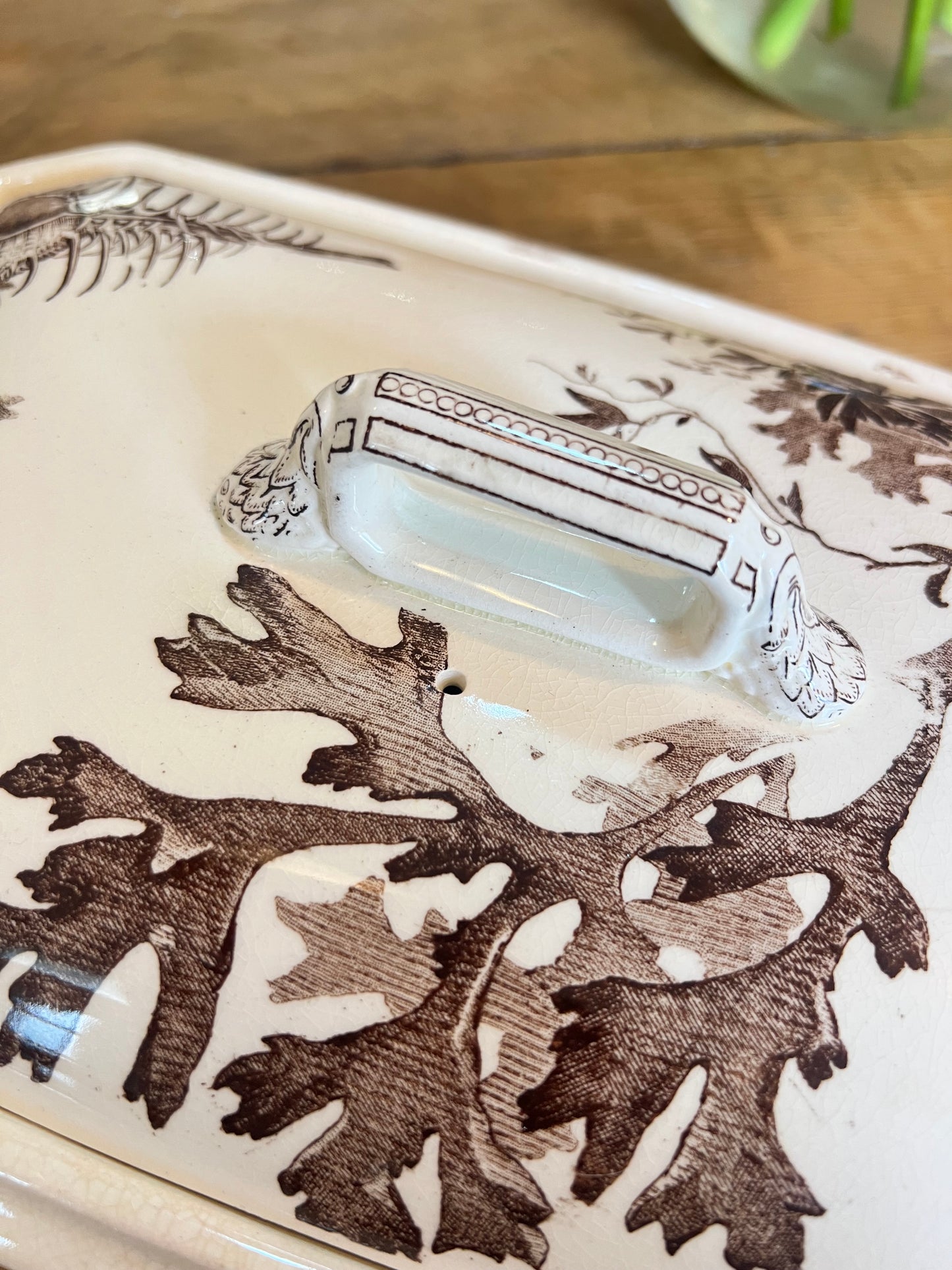 Légumier Wedgwood, anglais, modèle Neptune, en parfait état.