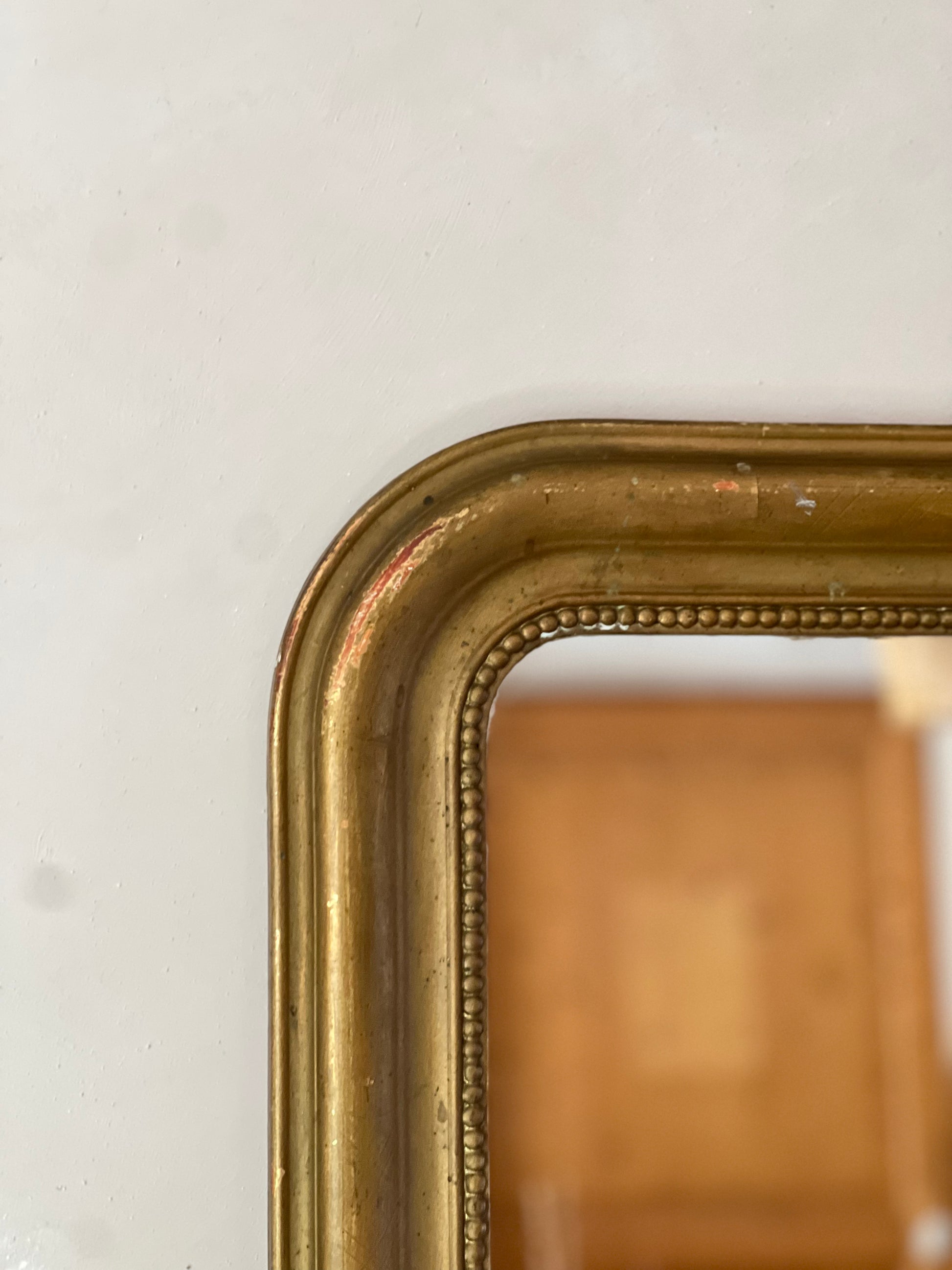 Miroir louis philippe doré, très bon état général.